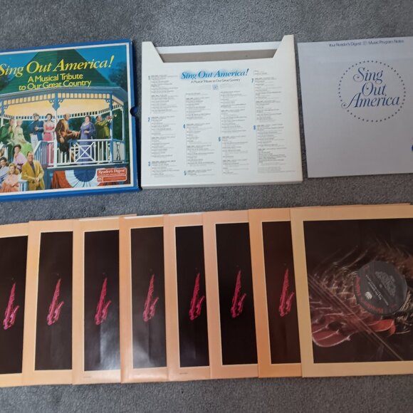 Andrews Sisters, Bing Crosby, Glenn Campbell - Sing Out America - 8 Record Set - Picture 2 of 3